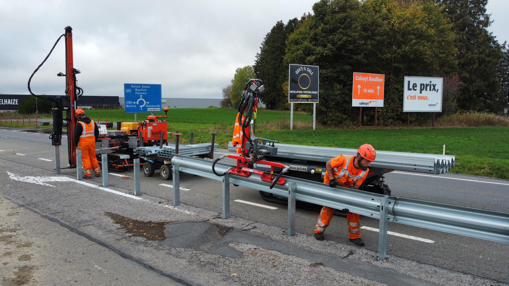 Rail Raise Plaats geleiderails veiliger en efficiënter